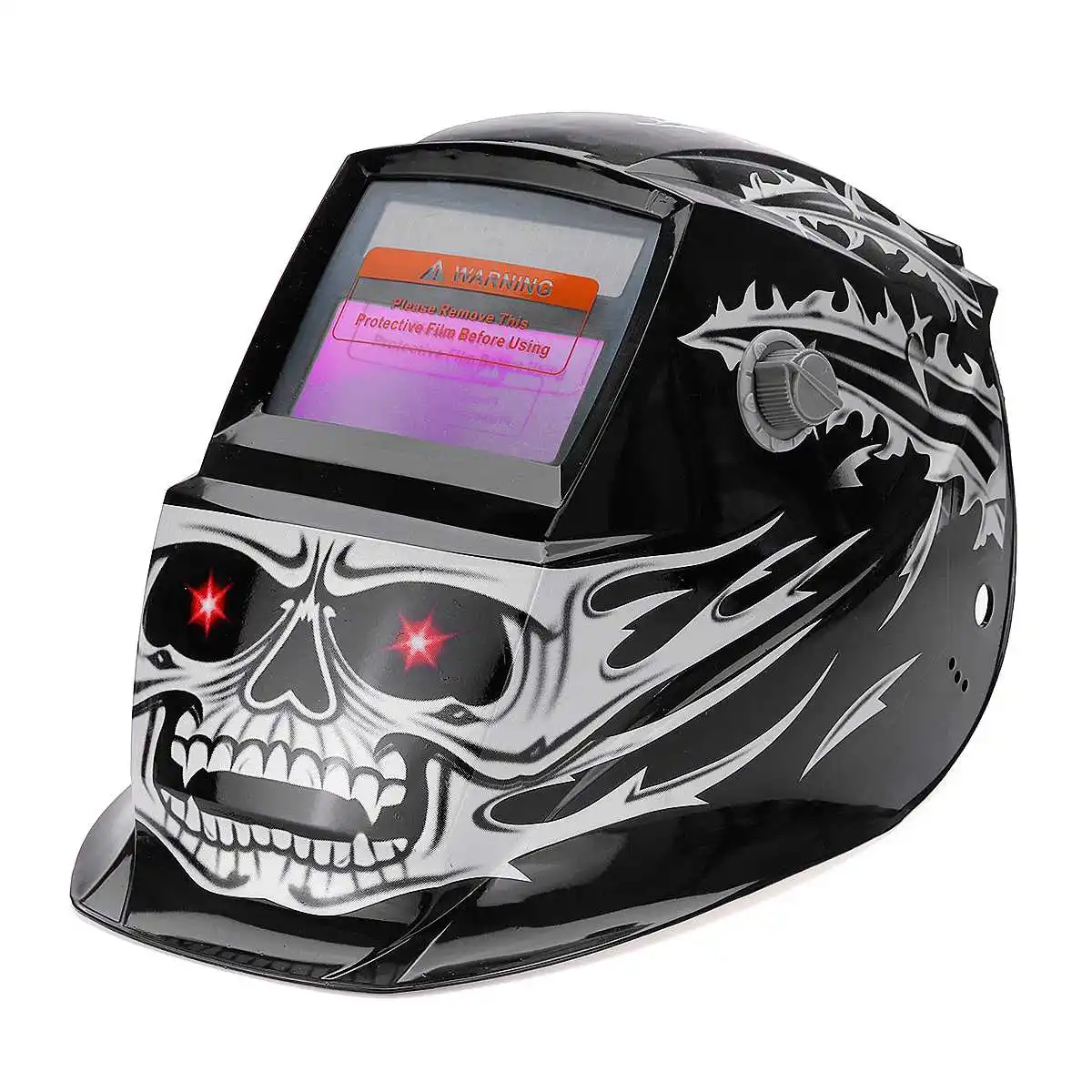 

Solar Powered Auto Darkening MIG ARC Plasma Grinding Welder Adjustable Shade Range 4/9-13 Electric Welding Mask/Helmet/Lens