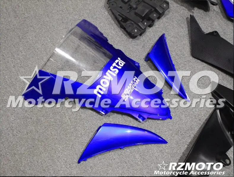 ABS форма мотоцикла Обтекатели подходят для Yamaha YZF-1000-R1 2009 2010 2011 09 10 11 обтекатель кузова набор на заказ синий черный