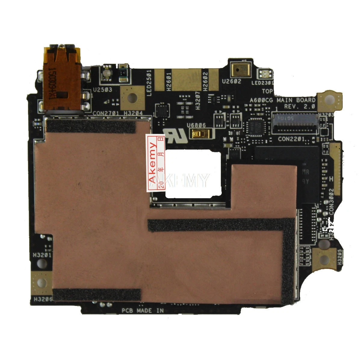 Best Working Mainboard For Asus ZenFone 6 A601CG A600CG A600C A601C 8GB motherboard Mainboard Main board 8G-SSD 1G-RAM