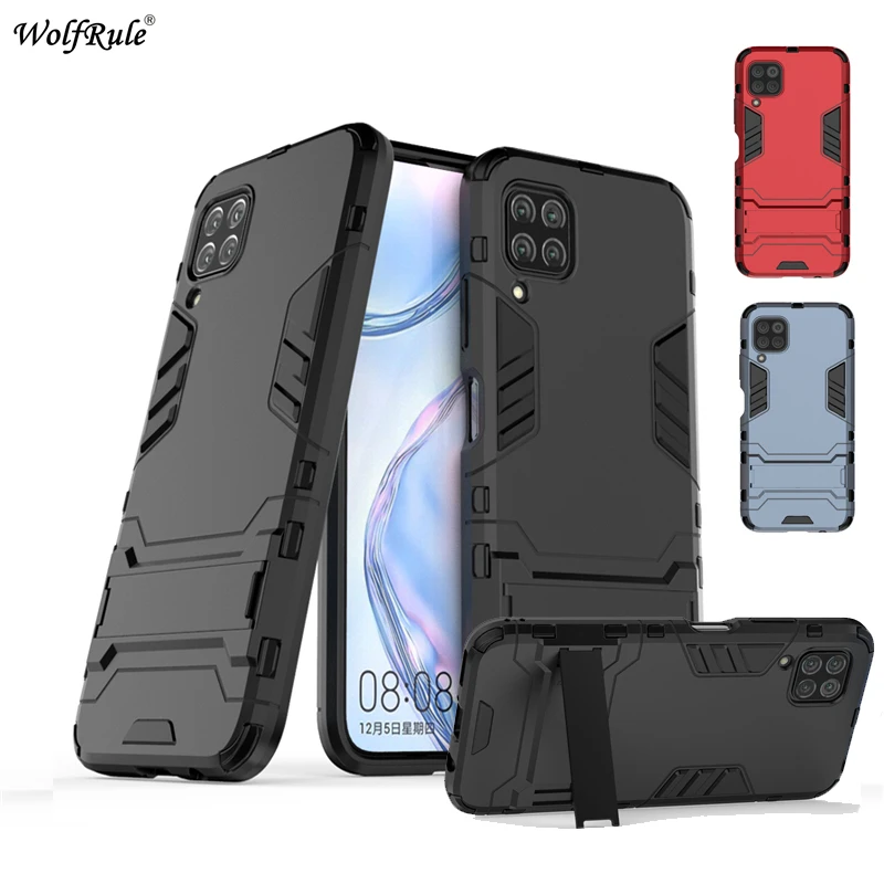 Чехол для Huawei P40 Lite с резиновым силиконовым держателем защитный чехол телефона P 40