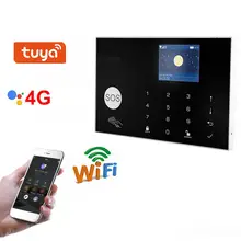 2.4in TFT 4G WiFi приложение с дистанционным управлением защита от взлома поддержка для Alexa для дома Tuya 100-240 В
