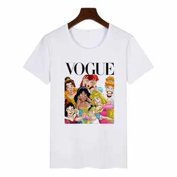 

Kids Summer Graphic Tee Shirt Girls Funny Princess Vogue Harajuku T Shirt Korean Tops Kawaii Streetwear Camiseta Mujer,bal539