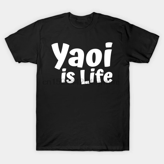 Мужская футболка с коротким рукавом Yaoi Is life (1) Футболка женская | одежда