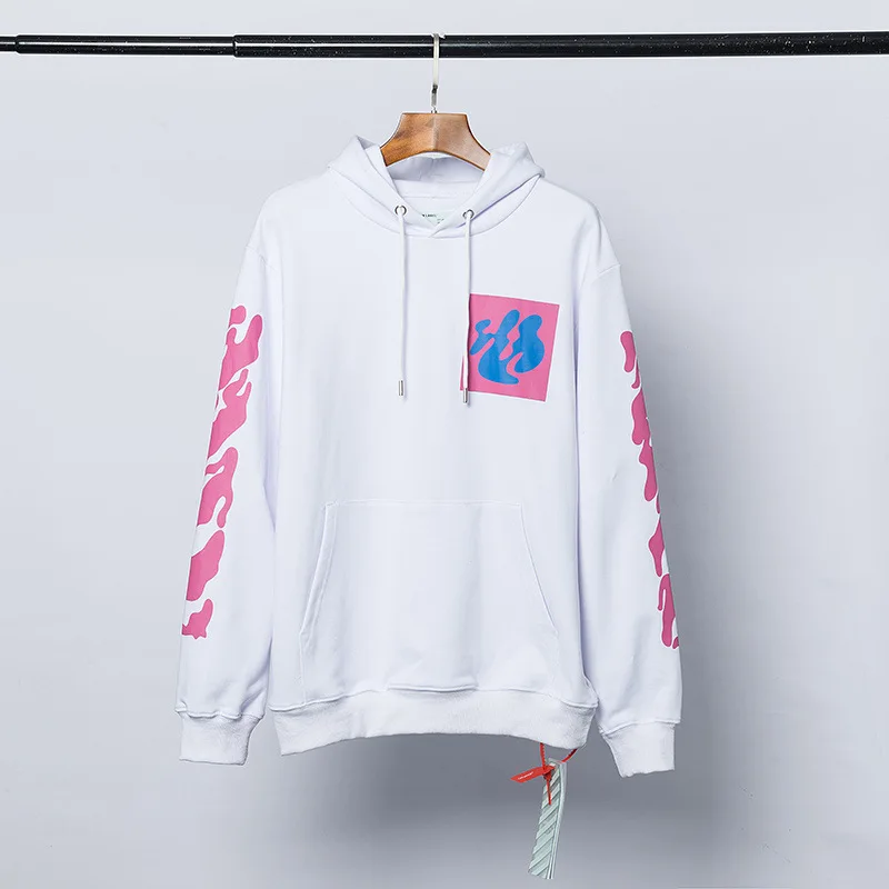 OFF-WHITE новая религиозная толстовка с капюшоном