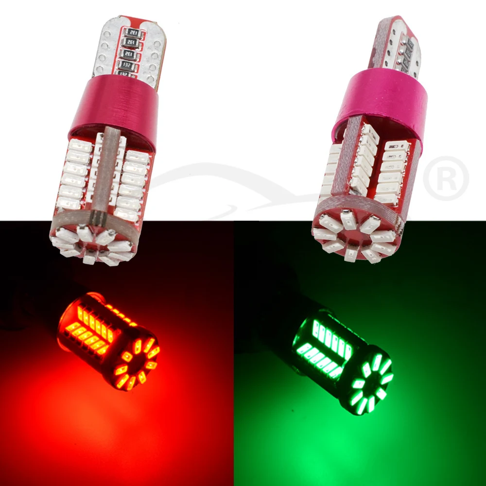 Hviero T10 led 168 192 2825 w5w super bright 57 SMD 3014 LED 57smd CANBUS Auto Wedge marker Light bulb Car Clearance lamp 12V
