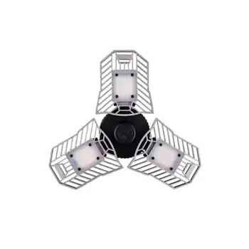 

E27 Garage Light LED Waterproof Deformable Ceiling Lamp Adjustable Angle 60W 220V Home Lighting
