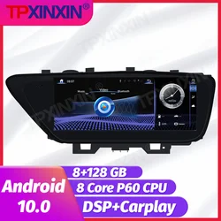 Radio con GPS para coche, reproductor Multimedia con Android 128, 10,0 GB, vídeo, estéreo, 2DIN, dvd, para Lexus ES 250, 300h, 350, 2013   2017