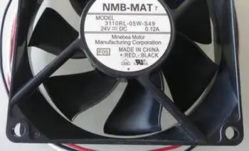 

8CM 8025 24V 0.12A 3110RL-05W-S49 3WIRE Cooling Fan