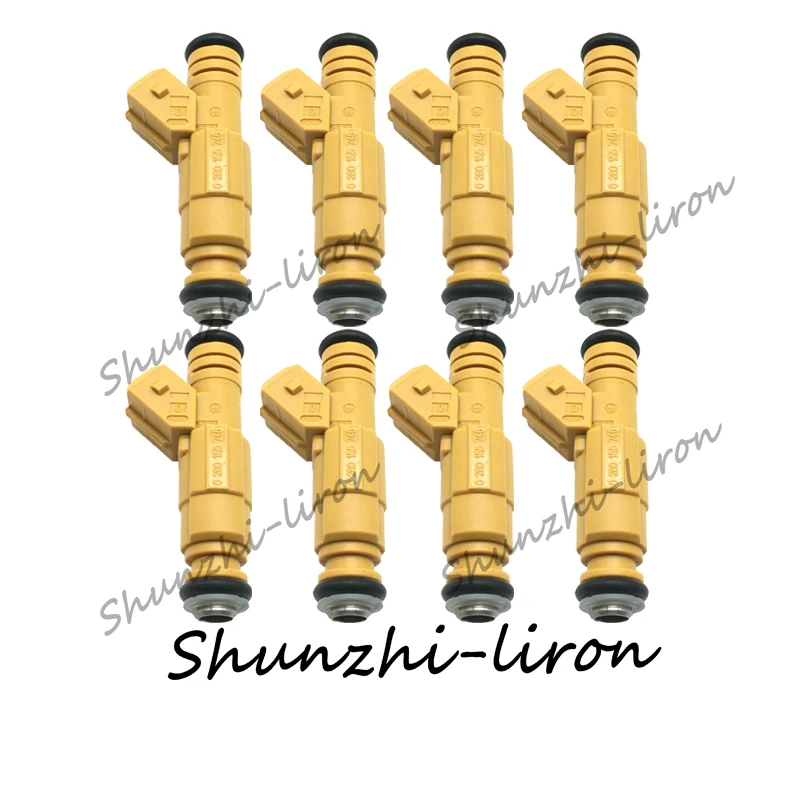 8 шт. Форсунка топливной форсунки для JEEP 4.0L Тип III для Volvo 2.9L V90 960 S90 VORTEC CHEVY 2500 3500 0280155746 1275194