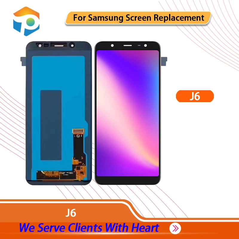 

Super AAA+++ Quality AMOMLED OLED For Sam sungJ6 2018 J600 J600F LCD Display Touch Screen Replacement J600G lcd Display