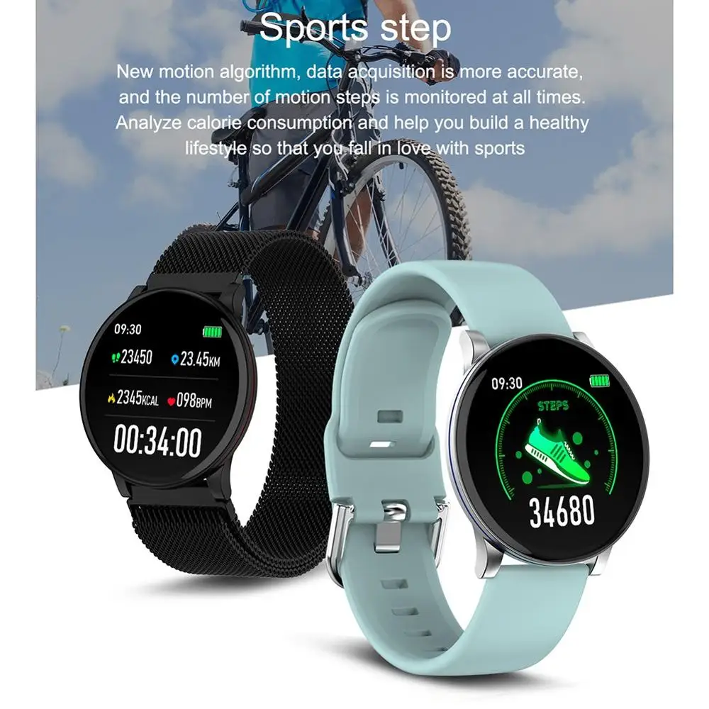 

Smart Watch Women LED Touch Screen Bluetooth Sport Music Multifunction Steel strap Smartwatch Clock Men Watch relogio