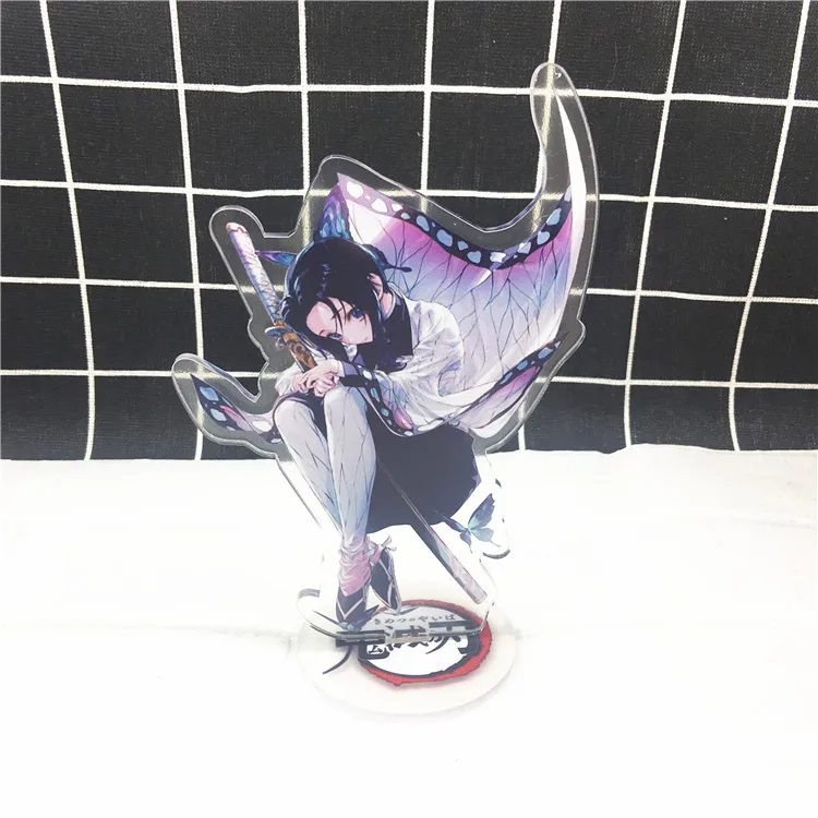 Аниме демон убийца Kimetsu no Yaiba брелок Kochou Shinobu Kanroji Mitsuri Shinazugawa Sanemi Uzui Tengen акриловый брелок