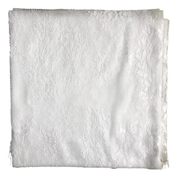 

White Lace Tablecloth Kitchen Tablecloths for Rectangle Tables Size 57x118 Inch for Party Banquet Dining Wedding Decorations