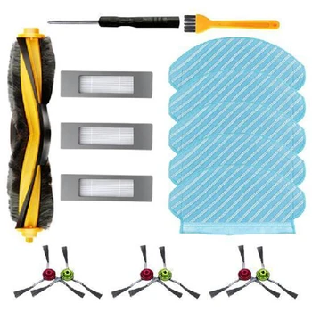 

15Pcs for Ecovacs OZMO 950 920 Side Brush Filter Roller Brush Mop Accessories