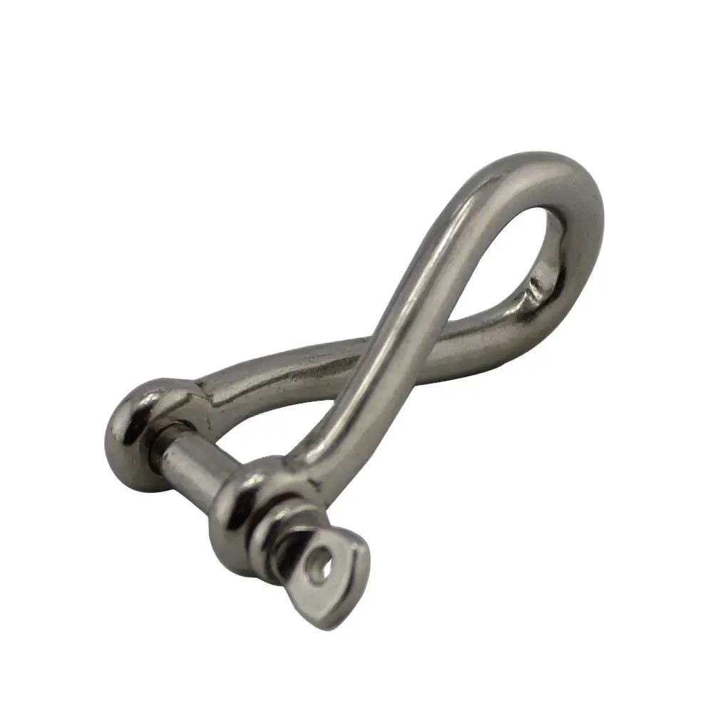 5mm Twist shackle stainless steel 316  marine hardware boat rigging hardware