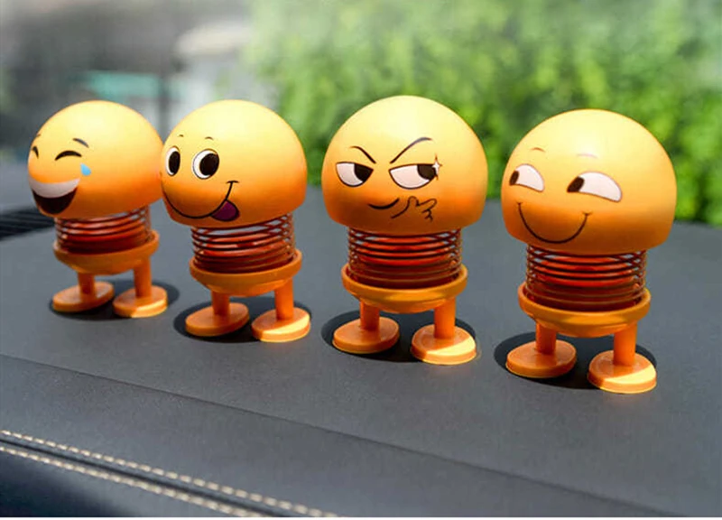 Funny Shaking Head Doll Small Ornaments Lovely Car Accessories Interior  Doll Creative Car Toys Car Decoration Accessories — view 3