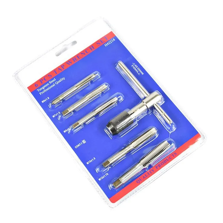 

Tap And Screw Die Suite Hardware Tools Hand Thread Tap Wrench Screw Die Drift Holder Metric Thread Tap Packaged Combination