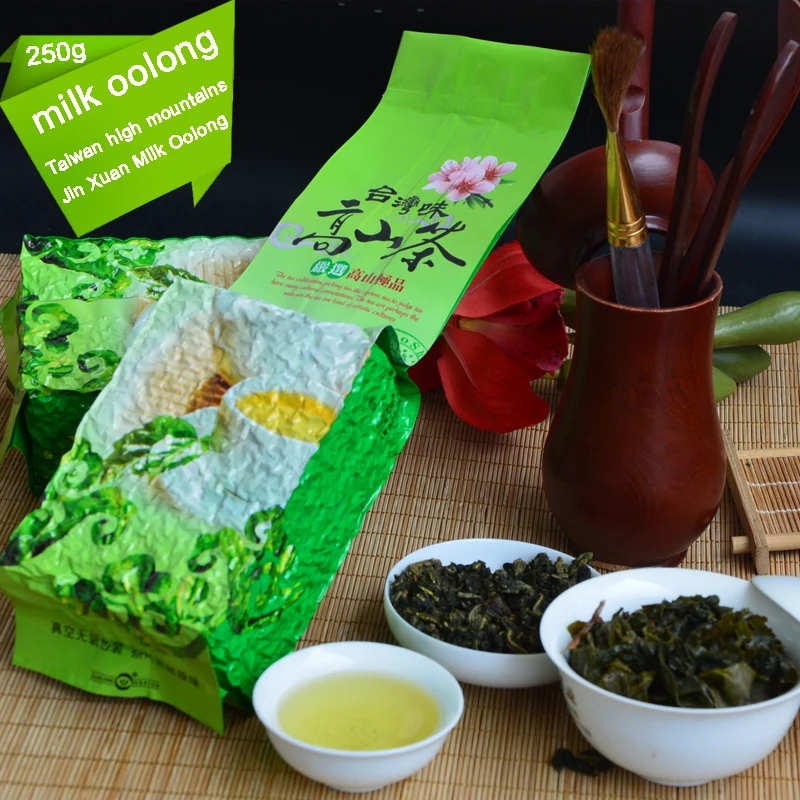 

2020 year good tea Taiwan high mountains Jin Xuan Milk Oolong Tea wulong milk tea green the tea with milk flavor rfree shipping