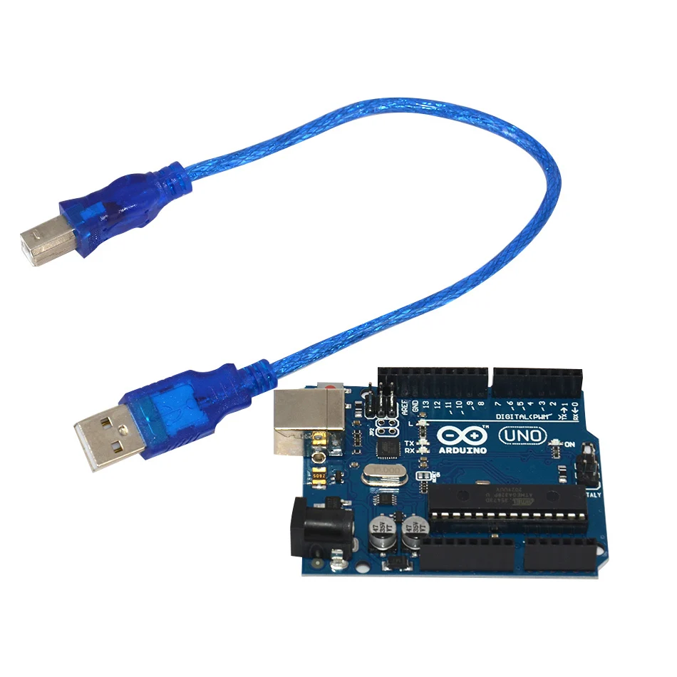 1 Set UNO R3 Official Box ATMEGA16U2 + MEGA328P Chip For Arduino UNO R3 Development Board + USB CABLE arduino development board