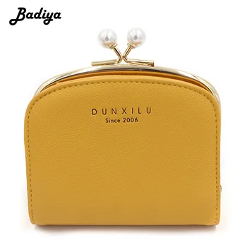 

Exquisite Women Wallets Short Creative Solid Color Sweet Clutch Bag Multi-card Position Card Holder Brief Female Coin Purse