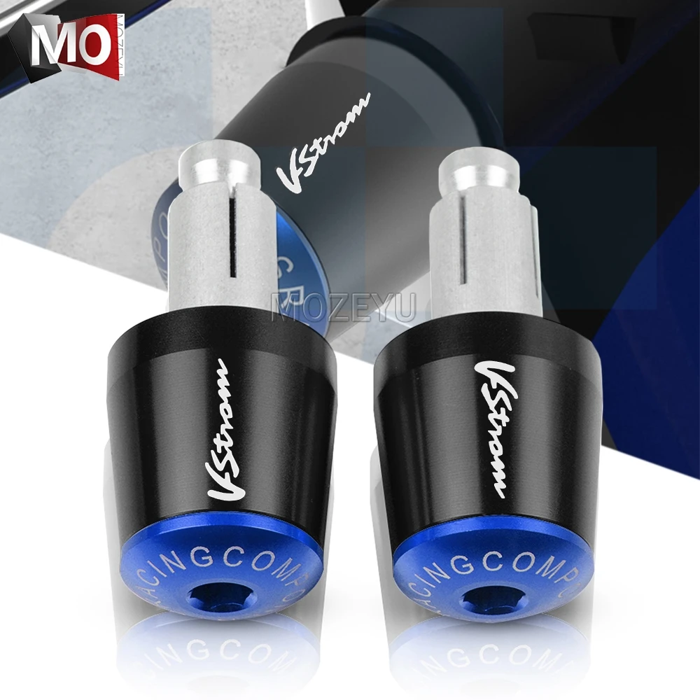 7/8&quot 22mm Motorcycle Handlebar Grips End Handle Bar Cap Plug For Suzuki DL250 DL650 DL1000 V-STROM 250 650 1000 / XT GW250 | Автомобили