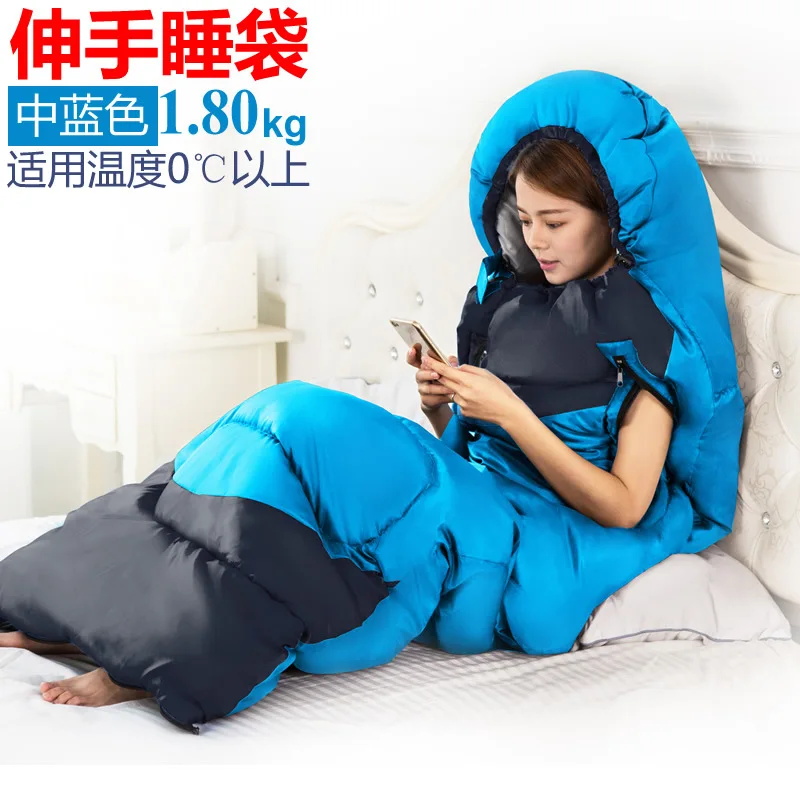 

Desert-Hand Cotton Sleeping Bag 1.80Kg Warmth Retention Material Outdoor Camping Adult Sleeping Bag