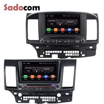 

HD Android 8.0 For MITSUBISHI Lancer 2006-2012 2014 2015 4GB RAM 64G ROM 8 Core Car DVD Player GPS map Radio wifi Bluetooth 4.0