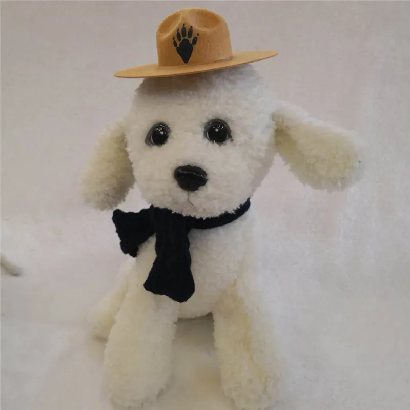

Universal Pet Dog Cap Flat Caps Bowler Hat Funny Hard Solid Color Hot Selling