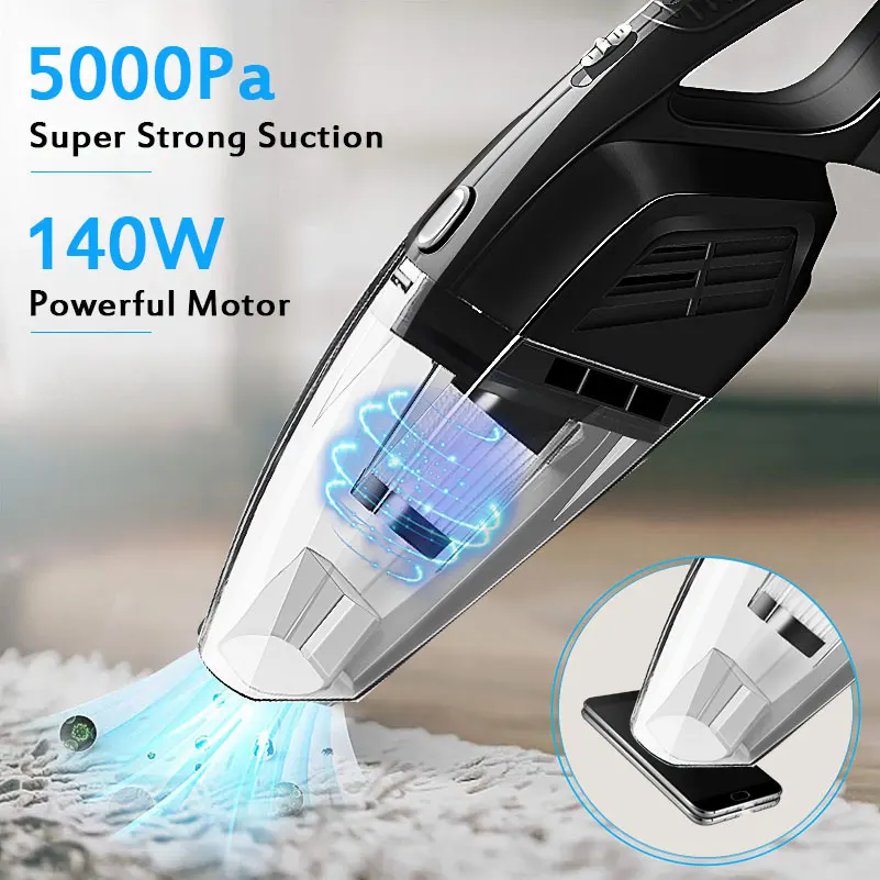 US $27.46 Wireless Vacuum Cleaner Handheld Vacuum Cleaner Wireless Car Vacuum Cleaner For Car Big Suction Dry Wet