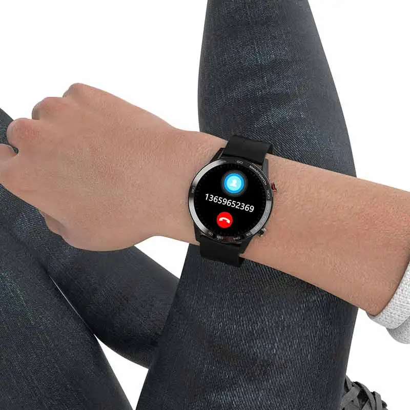 L16 Смарт часы для мужчин ECG + PPG IP68 Водонепроницаемый Bluetooth Музыка кровяное