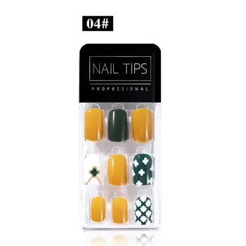 

Wear Nail Art Finished Piece Detachable Fake Nails Ultra-Thin No Trace Nail Patch Professional Fashion