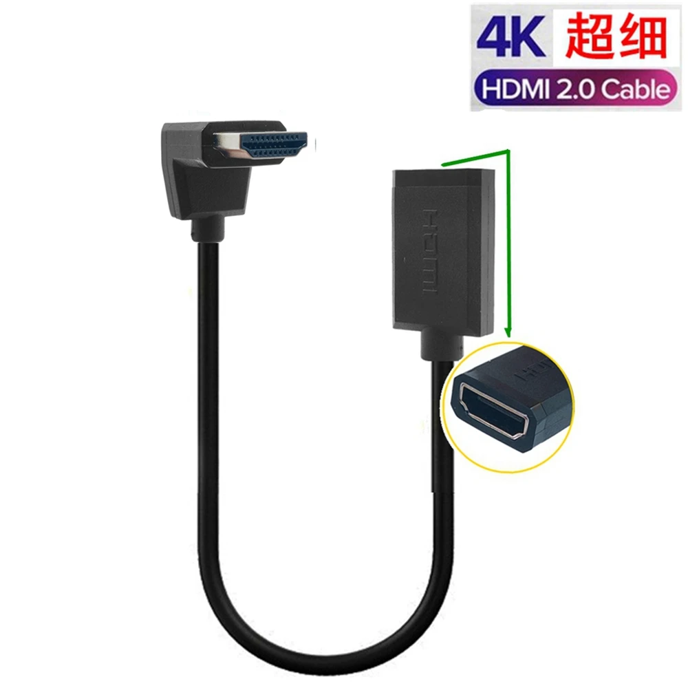 

OD 3,0 мм супер мягкий HDMI-kompatibel 2,0 меняющийся лишник HDMI bliche ne кабель 2k 4k hd @ 60 Гц свет-оптом 0,3 м 0,