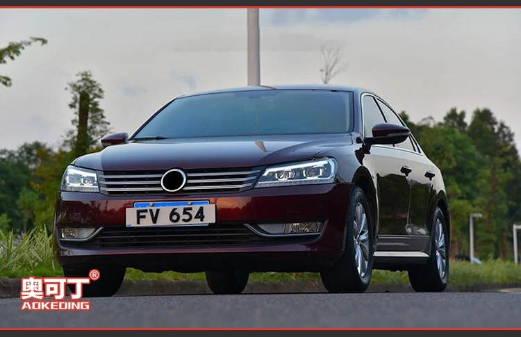 Головной фонарь для VW Passat B7 2012- Passat US головной светильник s противотуманный светильник s дневной ходовой светильник DRL H7 светодиодный Биксеноновая лампа автомобильные аксессуары