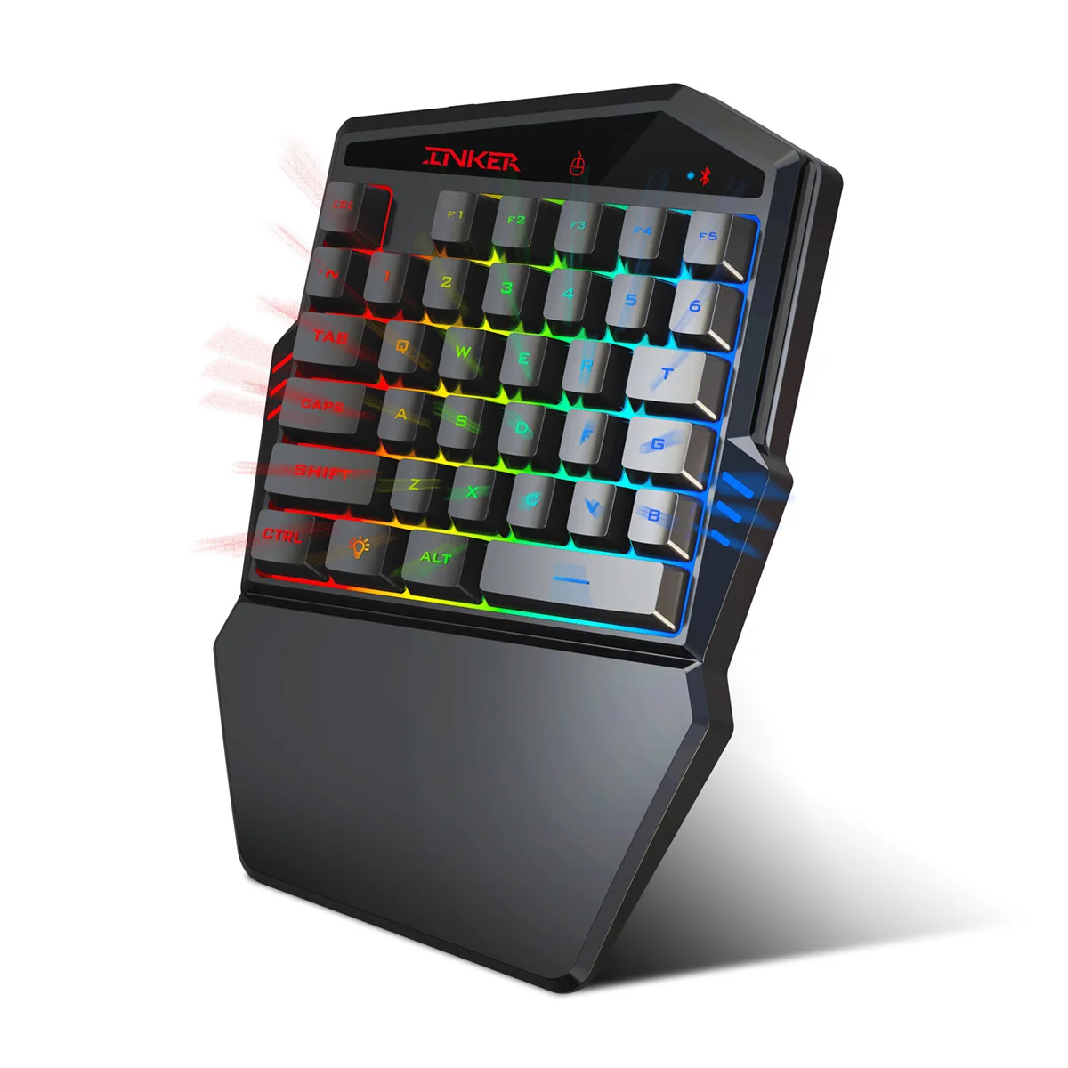 

New Style Bluetooth 4.2 Chicken Keyboard And Mouse Set Built-in Throne Feature Hand Travel Chicken Pressure Gun a Generation of