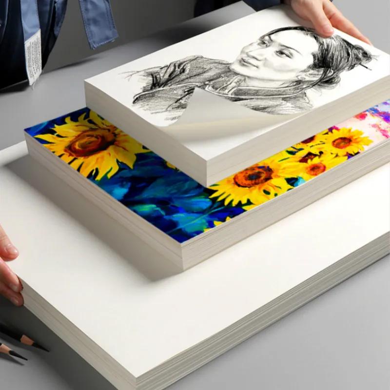 8K/4K Thick Sketch Drawing Paper Pad 3