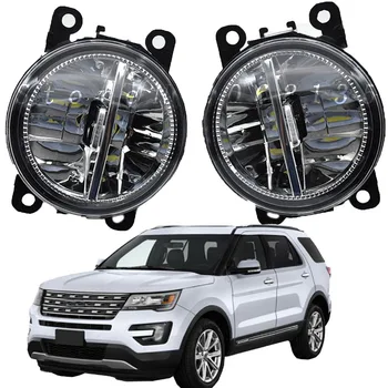 

For Ford Explorer 2011-2014 2 Pieces H11 100W Car Halogen Fog Light DRL Daytime Running Lamp 12V High Power