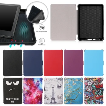 

For Kobo Clara Clear HD Ultra Slim Smart Cover TPU Leather Protective Cases