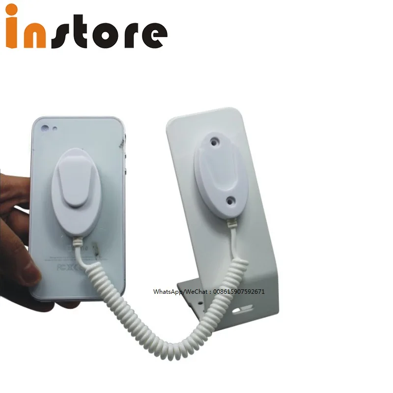 10 Pcs High Quality Supermarket Retractable Recoiler Pull Box For Merchandise Display Mobile Phone Security Display Holder Stand