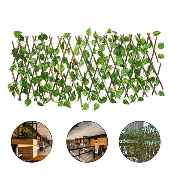 

Artificial Garden Plant Fence UV Protected Privacy Screen Outdoor Indoor Use Garden Fence Backyard Home Decor Greenery Walls