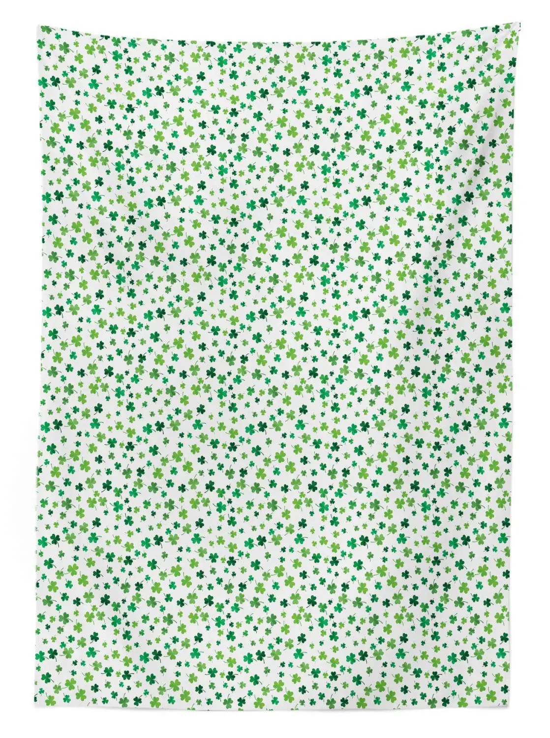 Скатерть Shamrock St Patrick's Day Clovers дизайнерские мотивы из фольклора Весна столовая скатерть столовая для кухни
