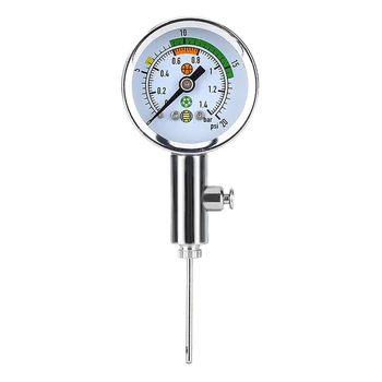 

Ball Pressure Gauge Ball Pressure Measuring Tool Basketball Football Volleyball Barometer