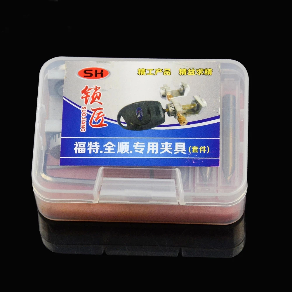 CHKJ Ford Mondeo Jaguar Key Duplicating Copy Machine Fixture Clamp Accessories Car Key Cutting Machine locksmith tools,duplicating fixture clamp