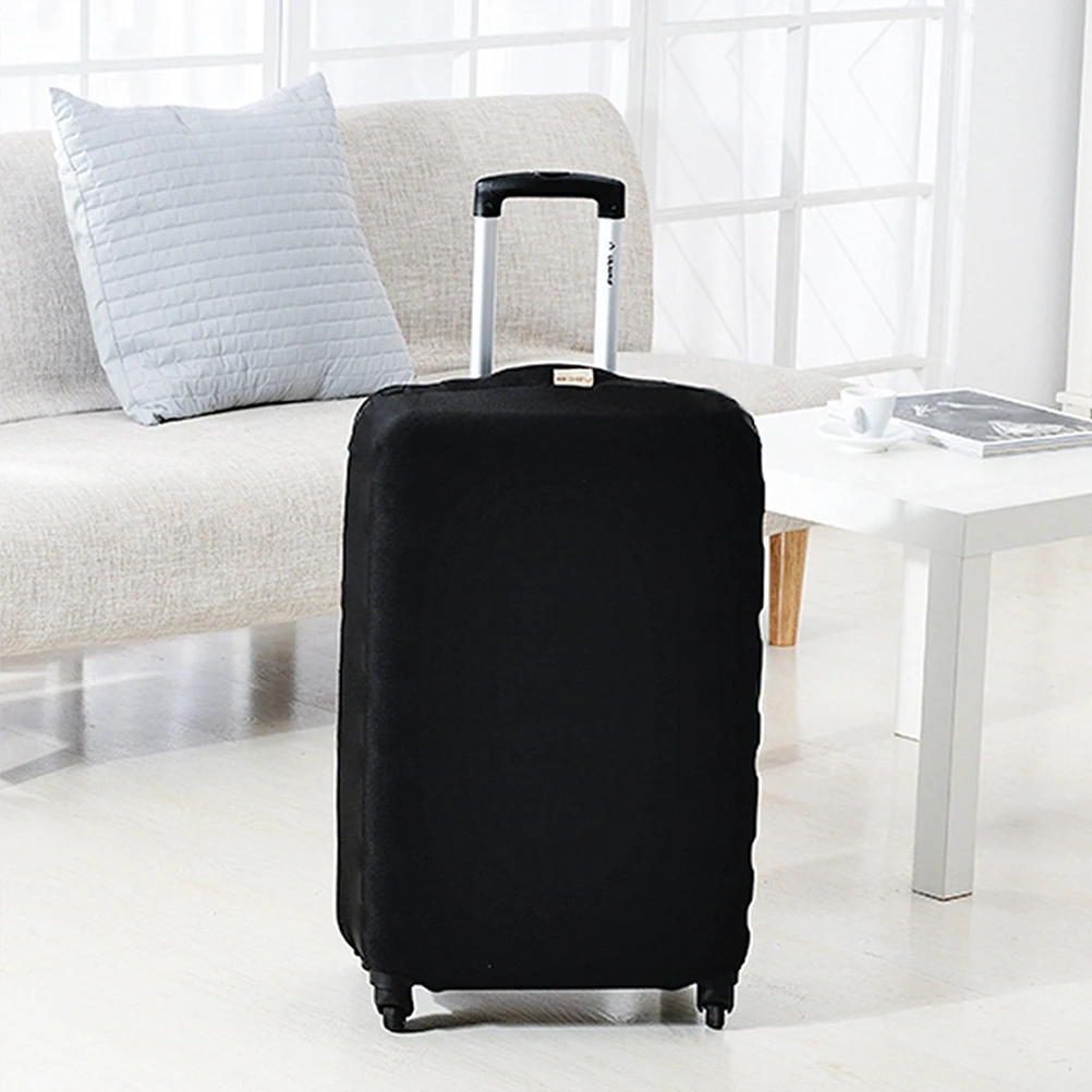Эластичная Туристическая Сумка Чехол чемодан тележка кейс защитная сумка пылезащитный протектор для 26-30 дюймов(черный