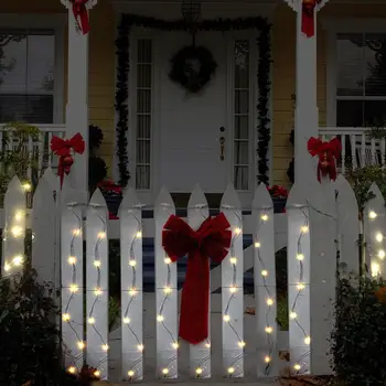

LED Solar String Light Waterproof Outdoor Garden LED Lamp Party Wedding Decor Automatically Switch to Light Mode Under Dark