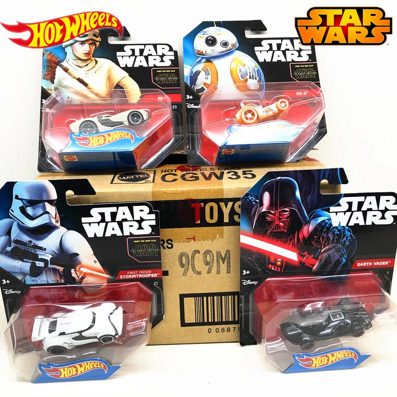 Классическая пленка для научной фантастики Battle Droid Star Wars Подлинная серия Hot Wheels