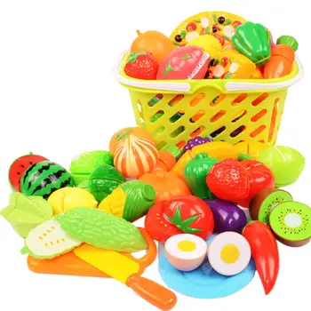

Kuulee Plastic Simulation Fruit and Vegetable Kitchen Children's Toy Fruit Shop Decoration
