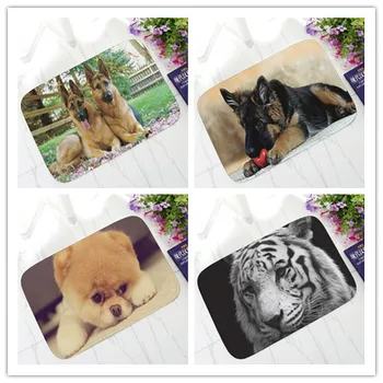 

Beautiful Animals Entrance Door Mat Super Soft Flannel Absorbent Bathroom Doormat