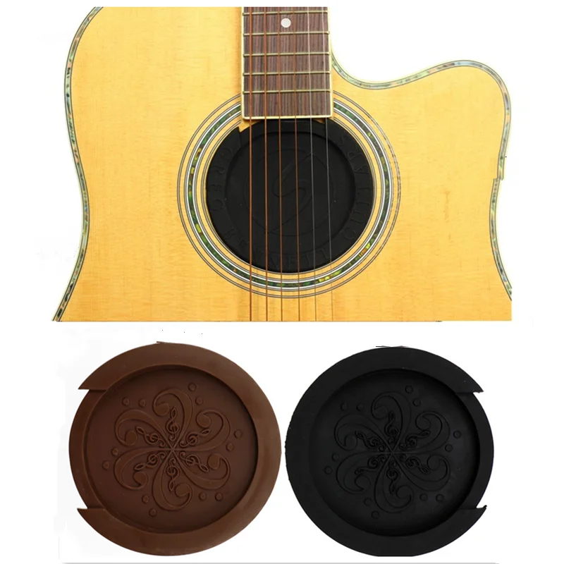 Силиконовая Классическая гитара Buster Sound Hole гитарная крышка шумоподавление гитара уменьшает шумовые аксессуары