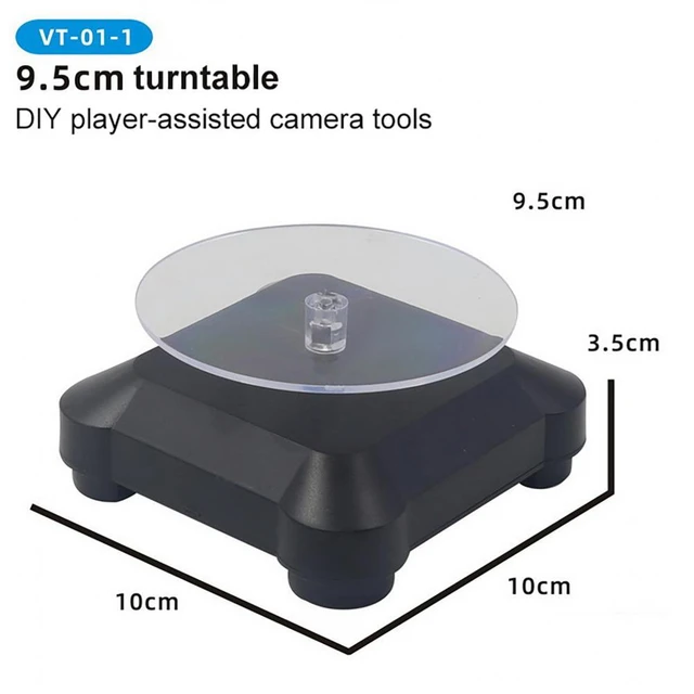 2 Pcs Tourne-Disque Rotatif Rotatif à 360 Degré Plateau Pivotant