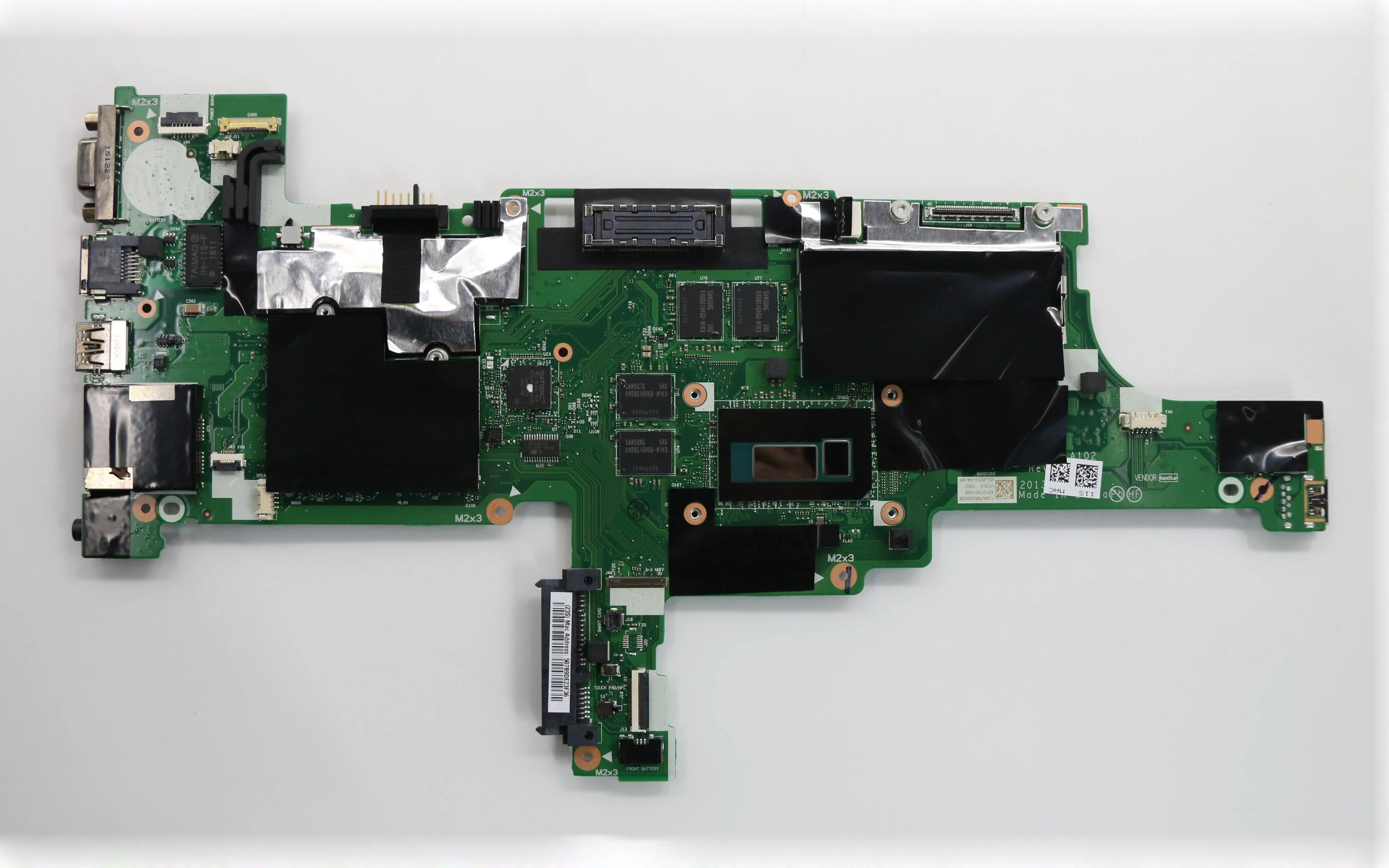 Материнская плата для ноутбука lenovo thinkpad T440 с процессором и оперативной памятью I5-4300U 4 ГБ Встроенная Материнская плата с процессором 00HM171